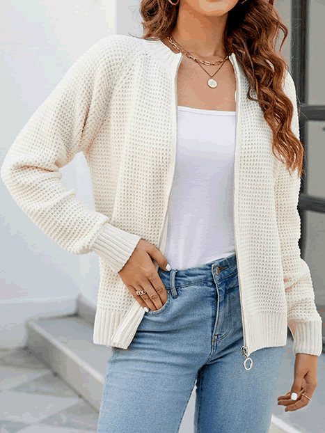 Eleganter Damen Strickcardigan | ELEGANZA