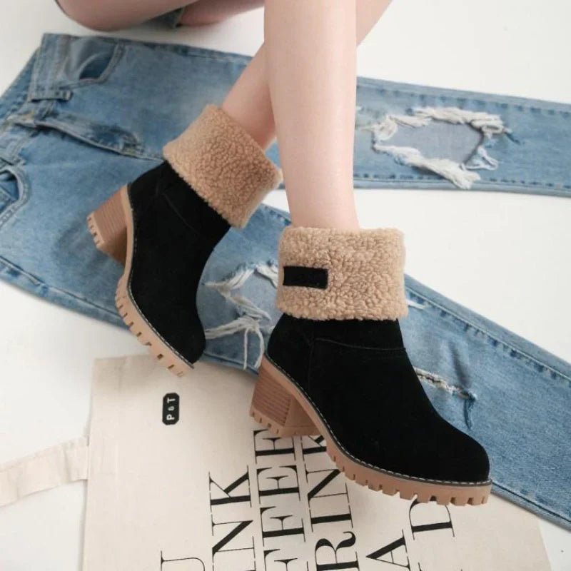 Winterstiefel Damen mit doppeltem Fell | WARMFEEL™