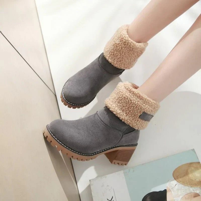 Winterstiefel Damen mit doppeltem Fell | WARMFEEL™