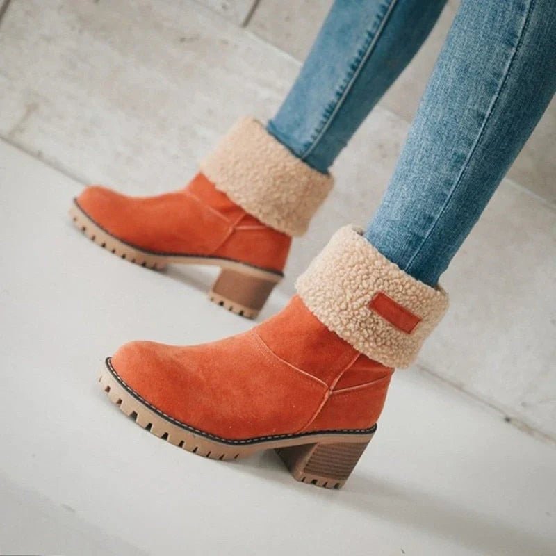 Winterstiefel Damen mit doppeltem Fell | WARMFEEL™