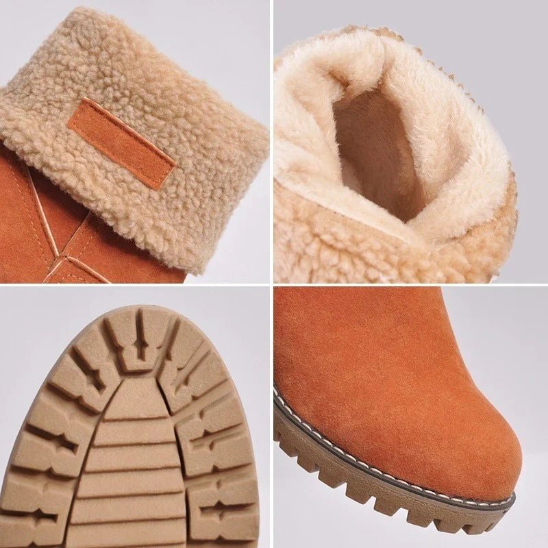 Winterstiefel Damen mit doppeltem Fell | WARMFEEL™