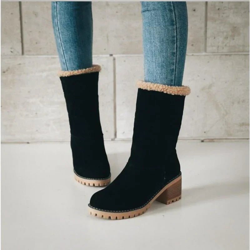 Winterstiefel Damen mit doppeltem Fell | WARMFEEL™