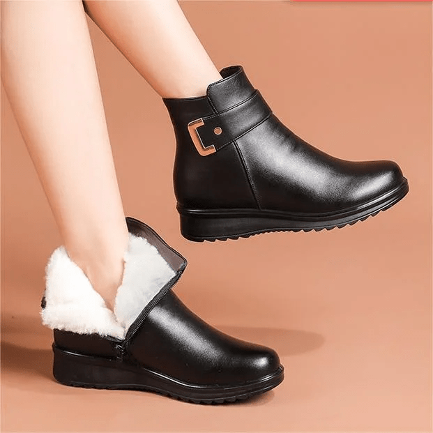 Orthopädische Damenlederstiefel | ORTHOCLASS™