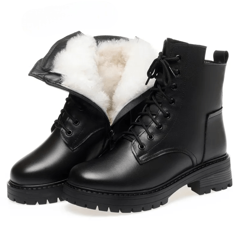 Winterstiefel Echtes Leder | WINTERSTEP™