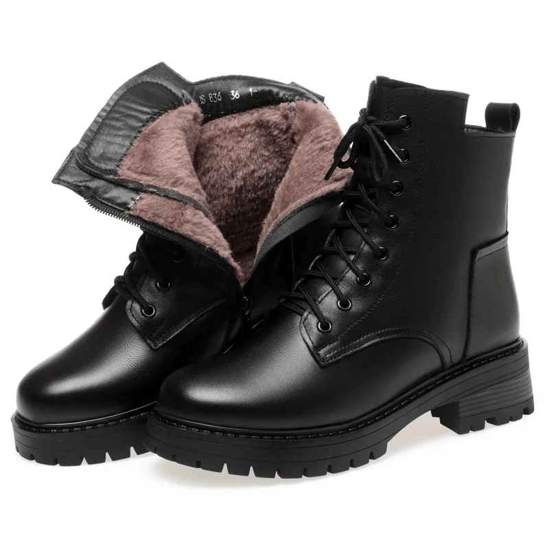 Winterstiefel Echtes Leder | WINTERSTEP™