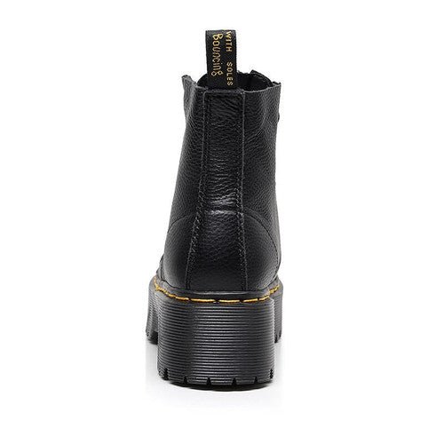Plateauschuhe aus veganem Leder | RISEBOOTS™