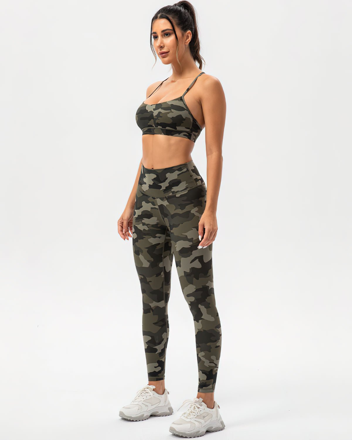 Bequemer Sport-BH Camouflage | JADYA