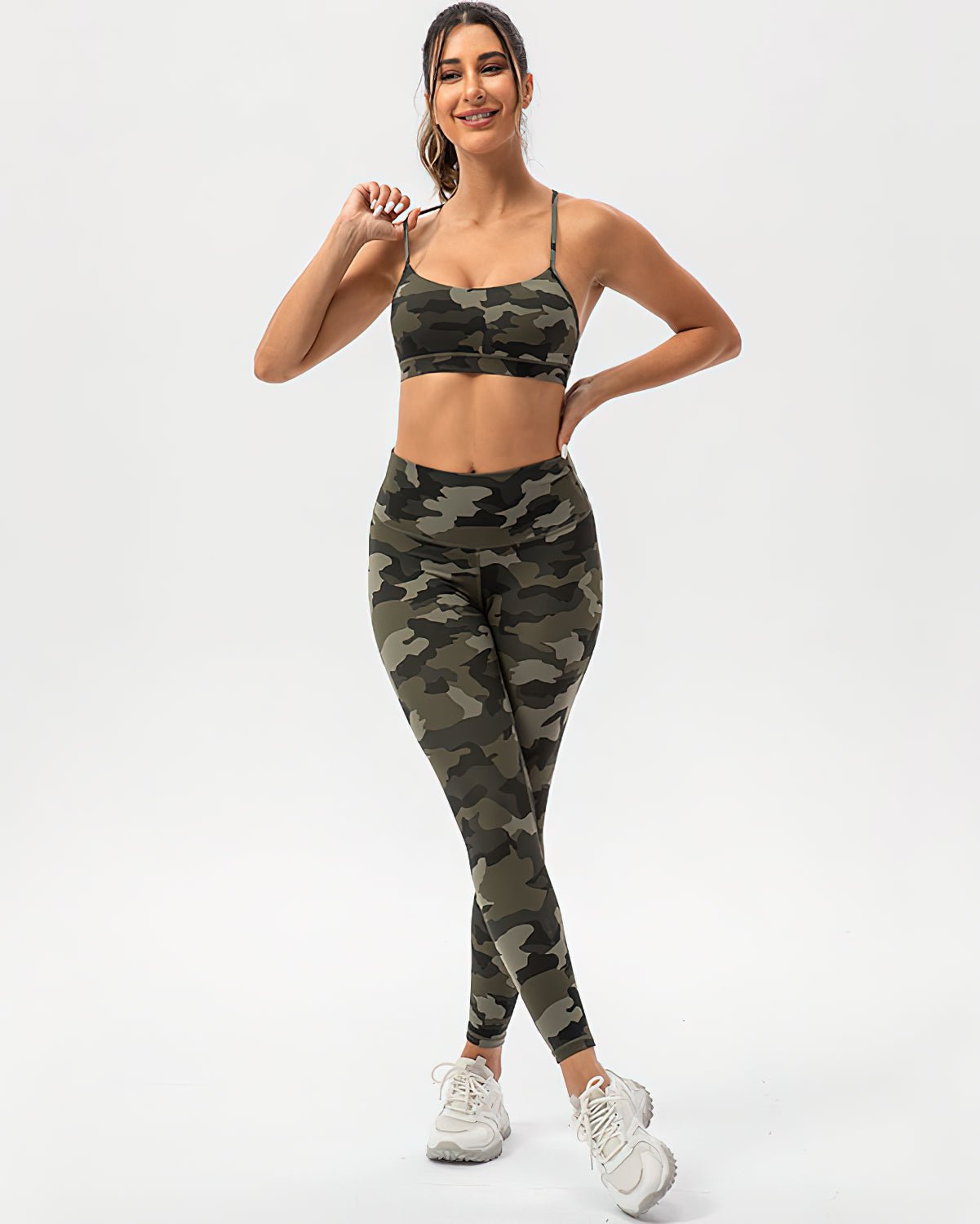 Bequemer Sport-BH Camouflage | JADYA