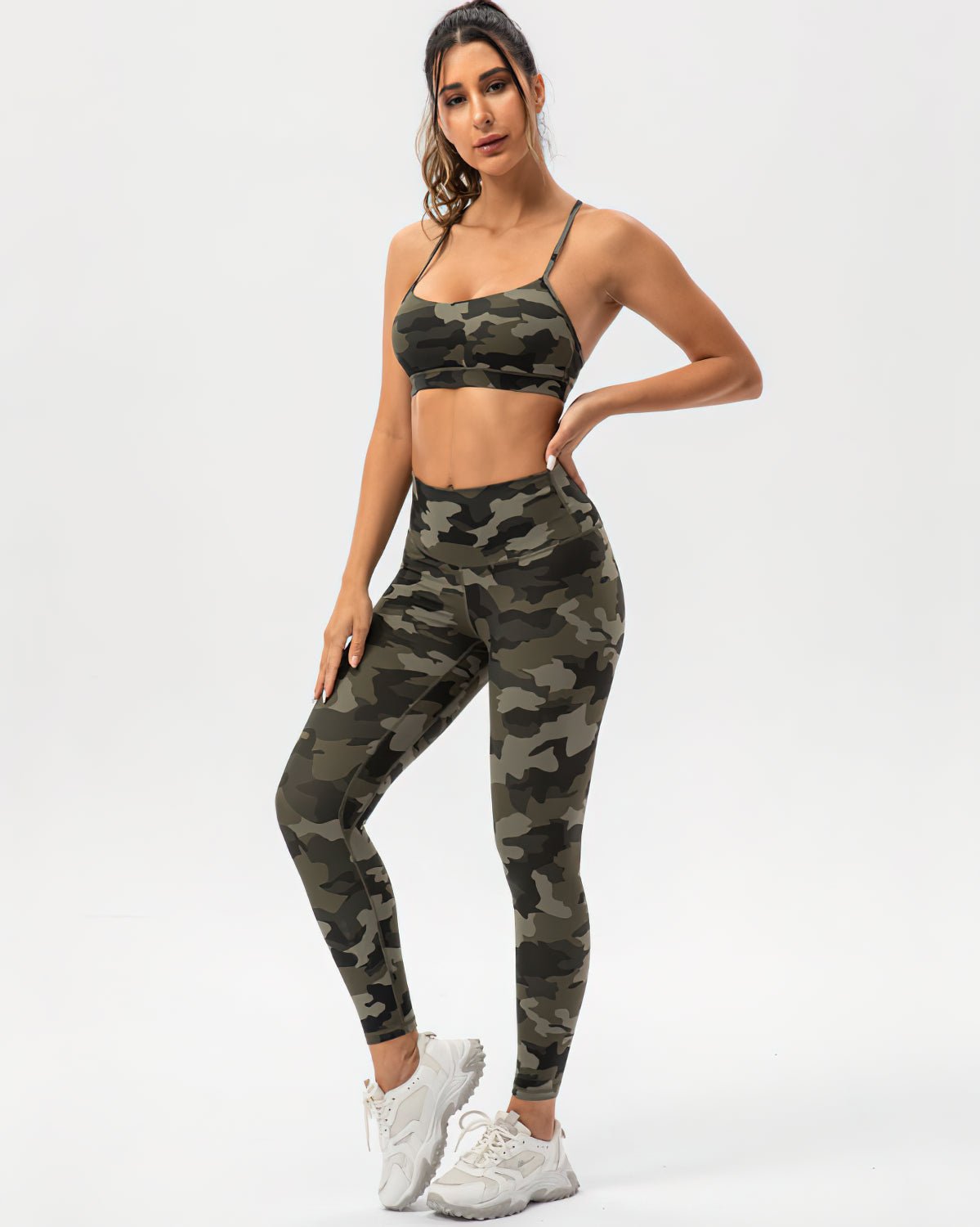 Bequemer Sport-BH Camouflage | JADYA