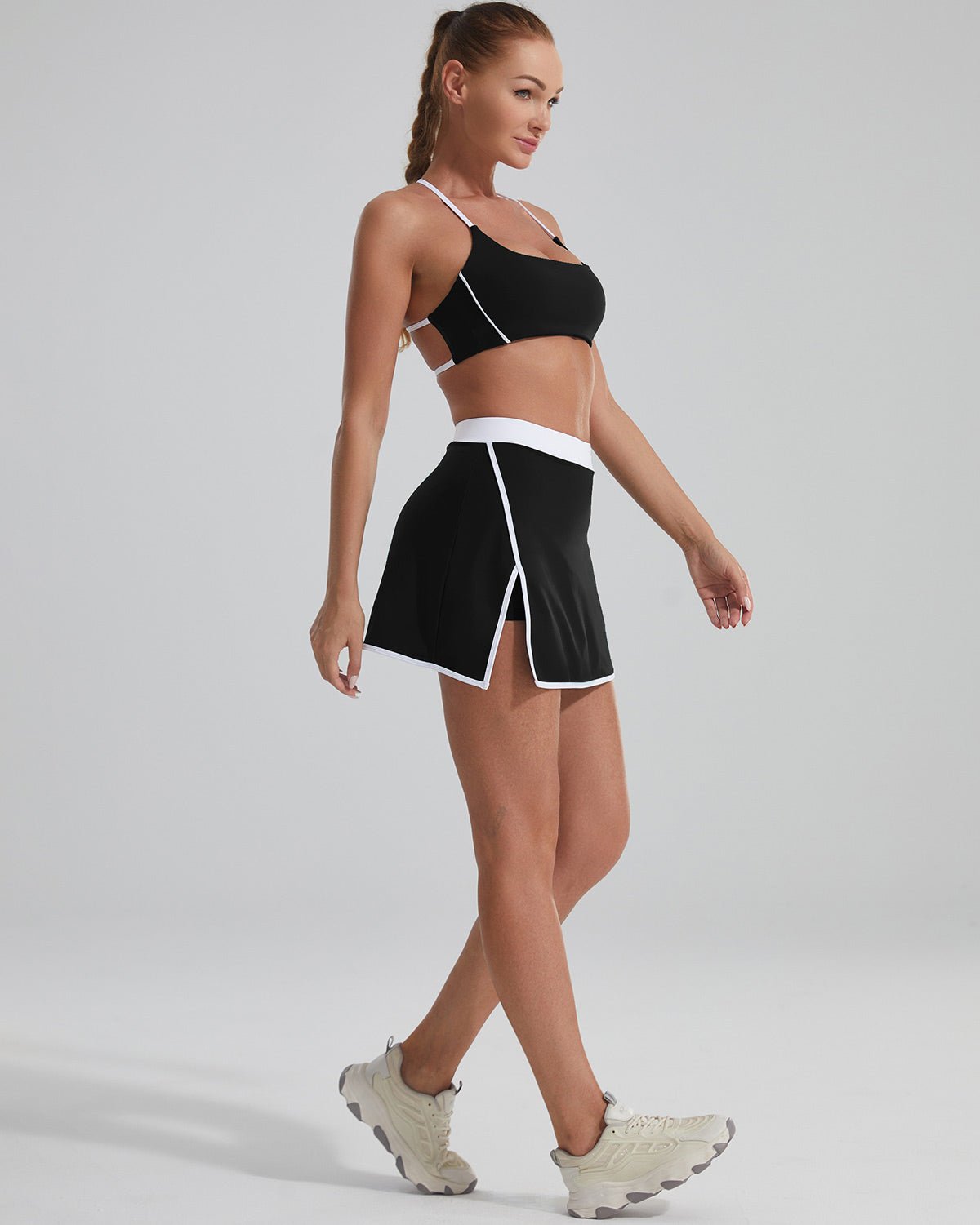 Sport-BH Schwarz Performance | FLEXPEARL™