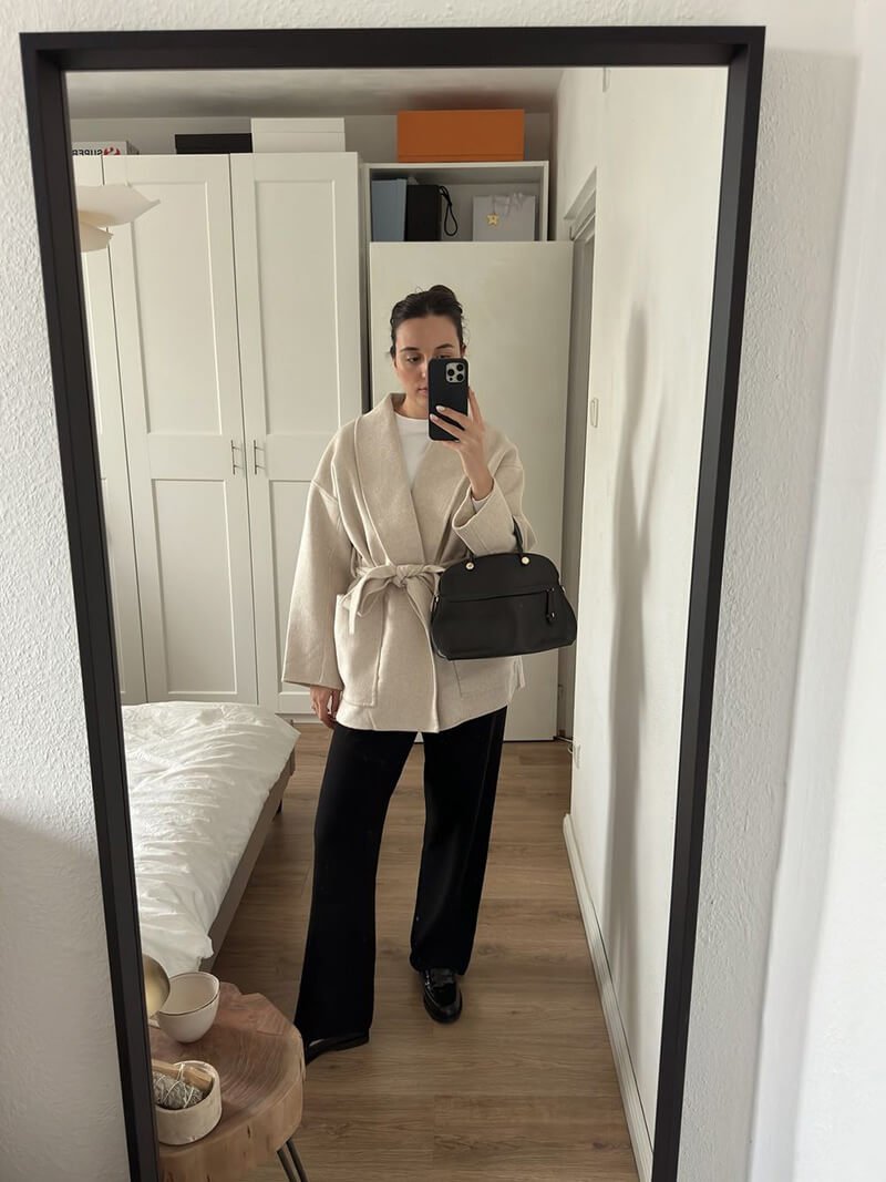 Damen Strickjacke aus Kunstwolle | HILONA