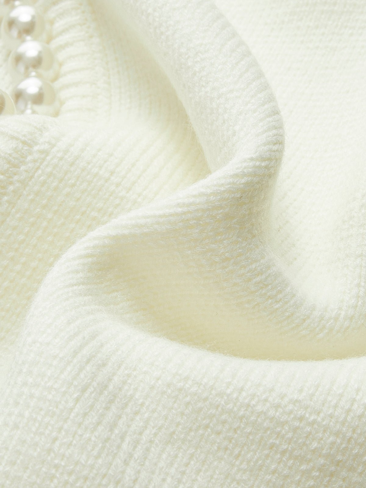 Damenstrickjacke mit Perlenverzierung | PERLEA