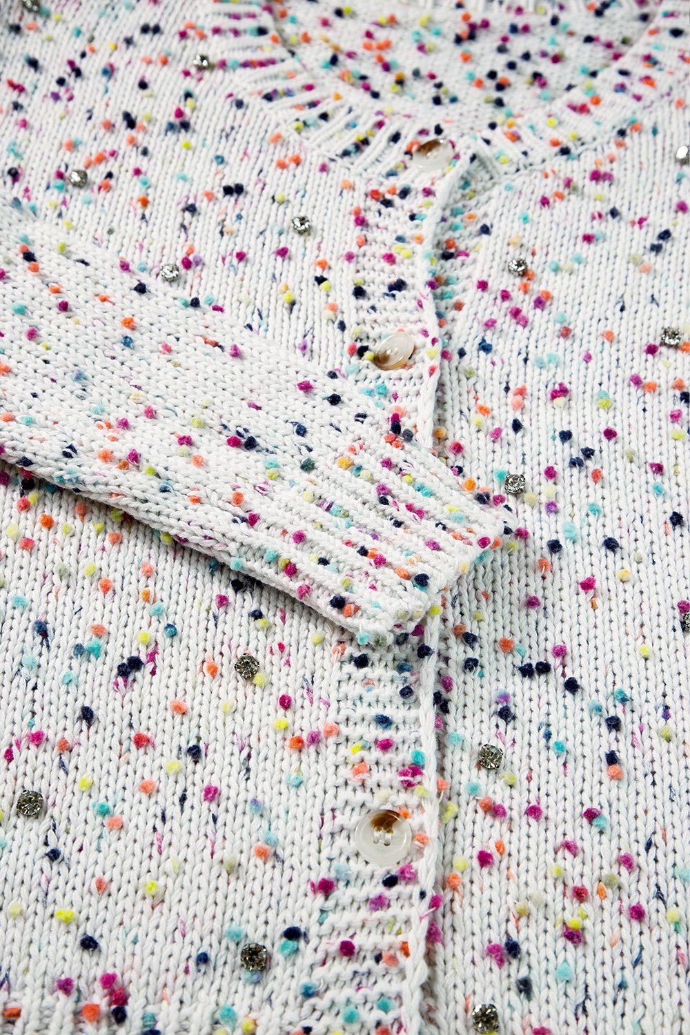 Leichter Cardigan mit Konfetti-Muster | CHLOÉ