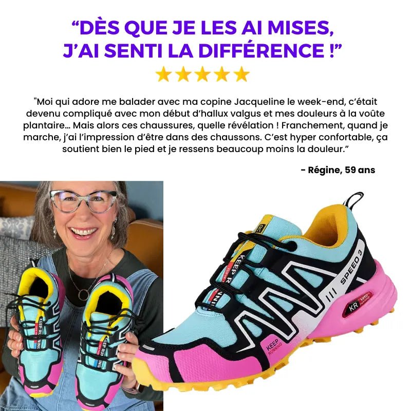 Orthopädische Wanderschuhe für Damen | ANNAELLE