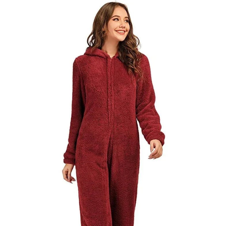 Kombi-Fleece-Schlafanzug mit Kapuze | SLEEPWARM™