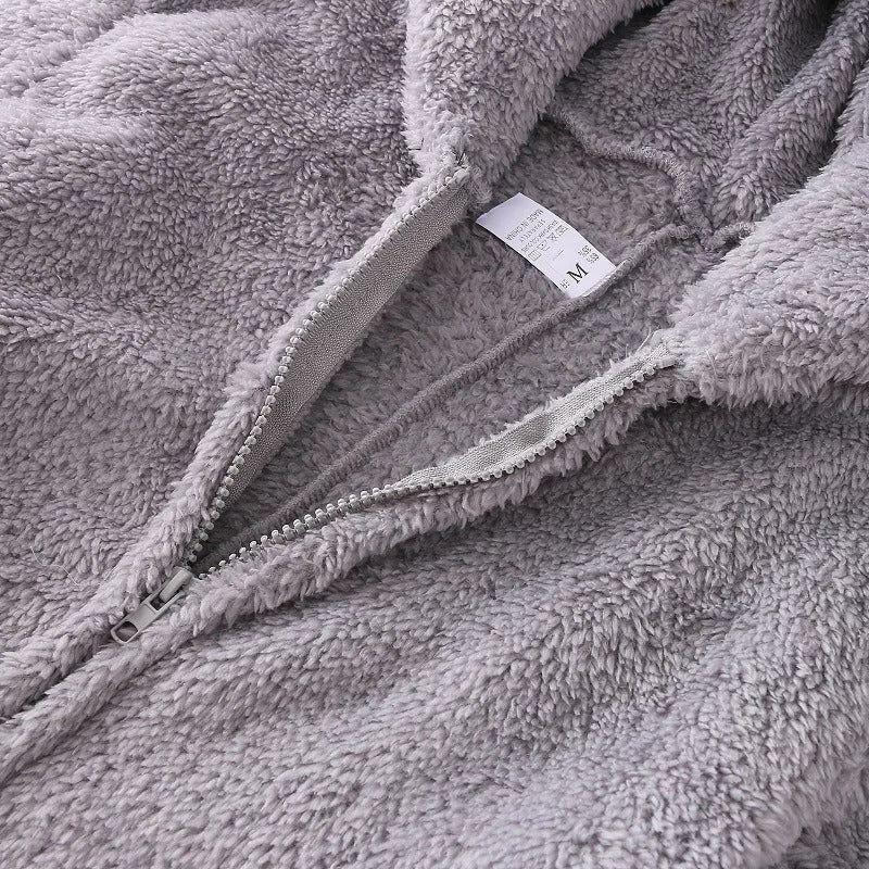 Kombi-Fleece-Schlafanzug mit Kapuze | SLEEPWARM™
