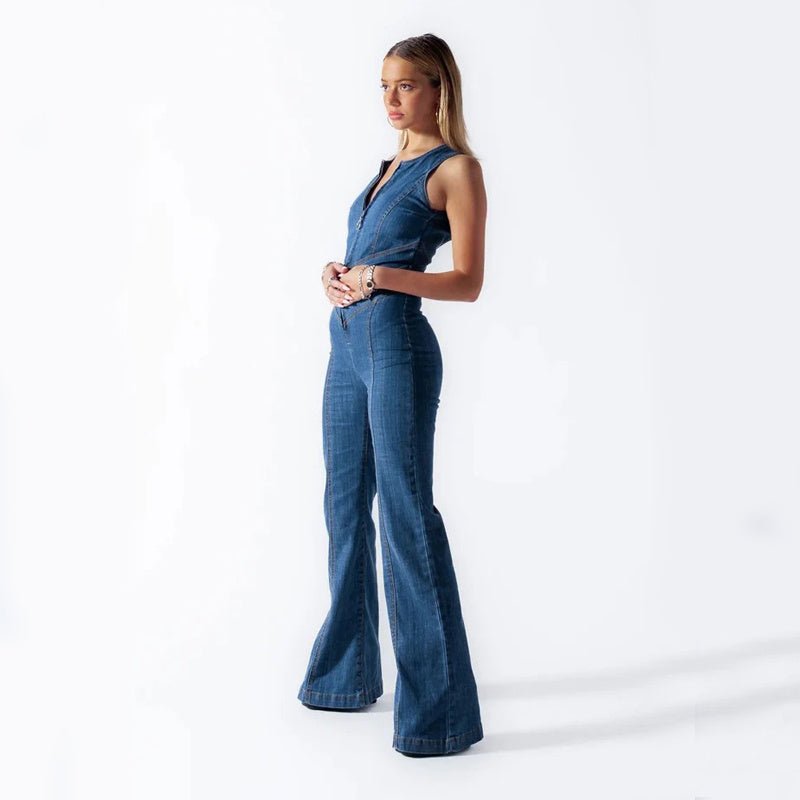 Damen Chic Jeansanzug | ALYSEE