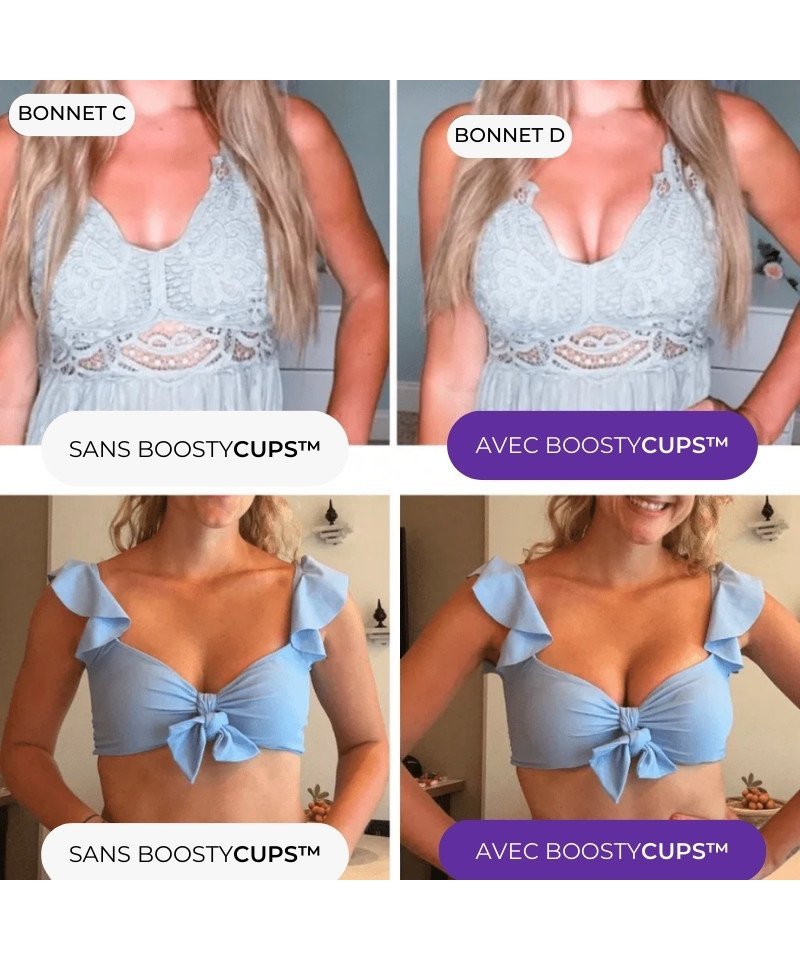 Klebepolster Push-Up Rückenfrei | BoostyCups™