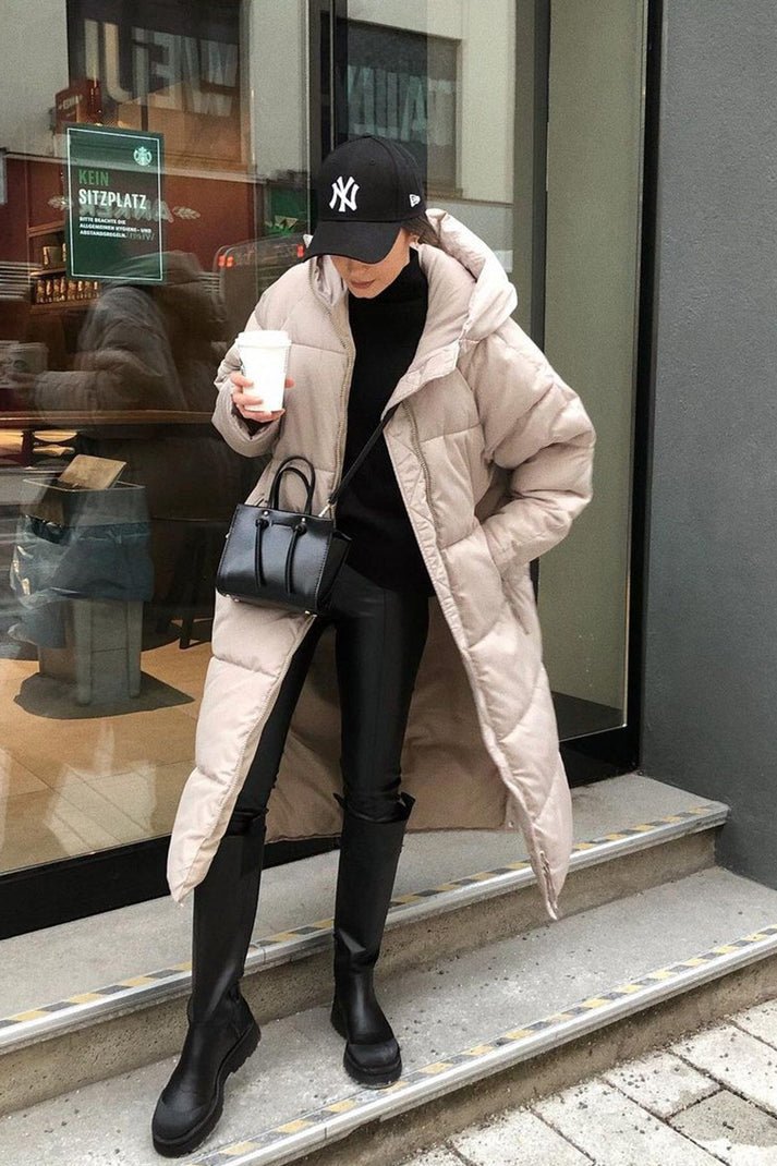 Lange Damen-Daunenjacke | OLIVIA
