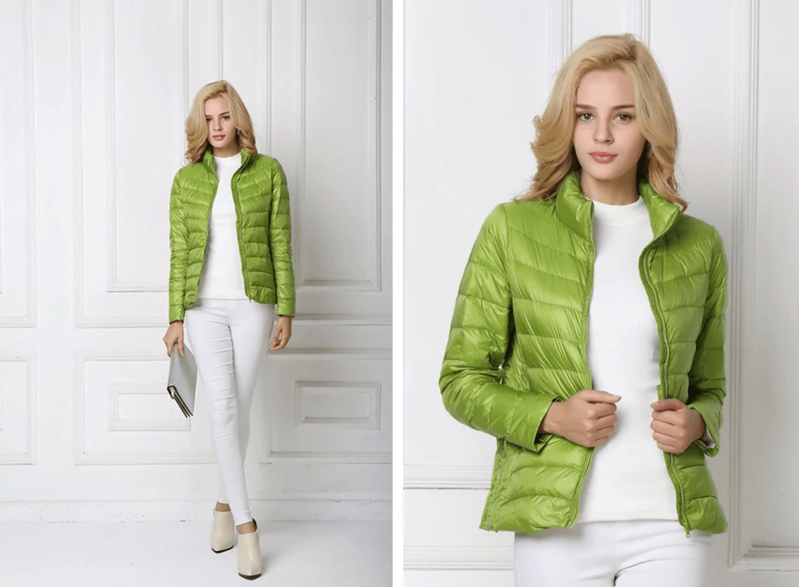 Leichte gesteppte Damen-Daunenjacke | LIGHTWARM™