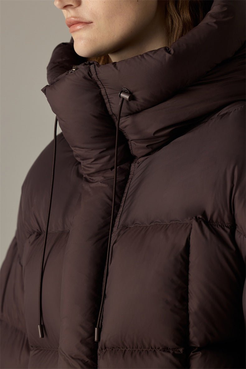 Oversize Damen Daunenjacke mit Kapuze | PUFFYGLOW