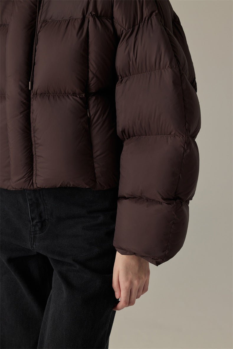 Oversize Damen Daunenjacke mit Kapuze | PUFFYGLOW