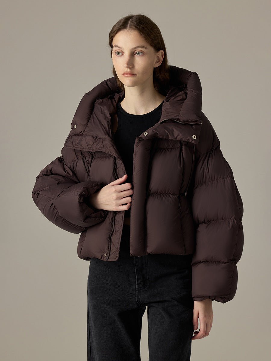 Oversize Damen Daunenjacke mit Kapuze | PUFFYGLOW