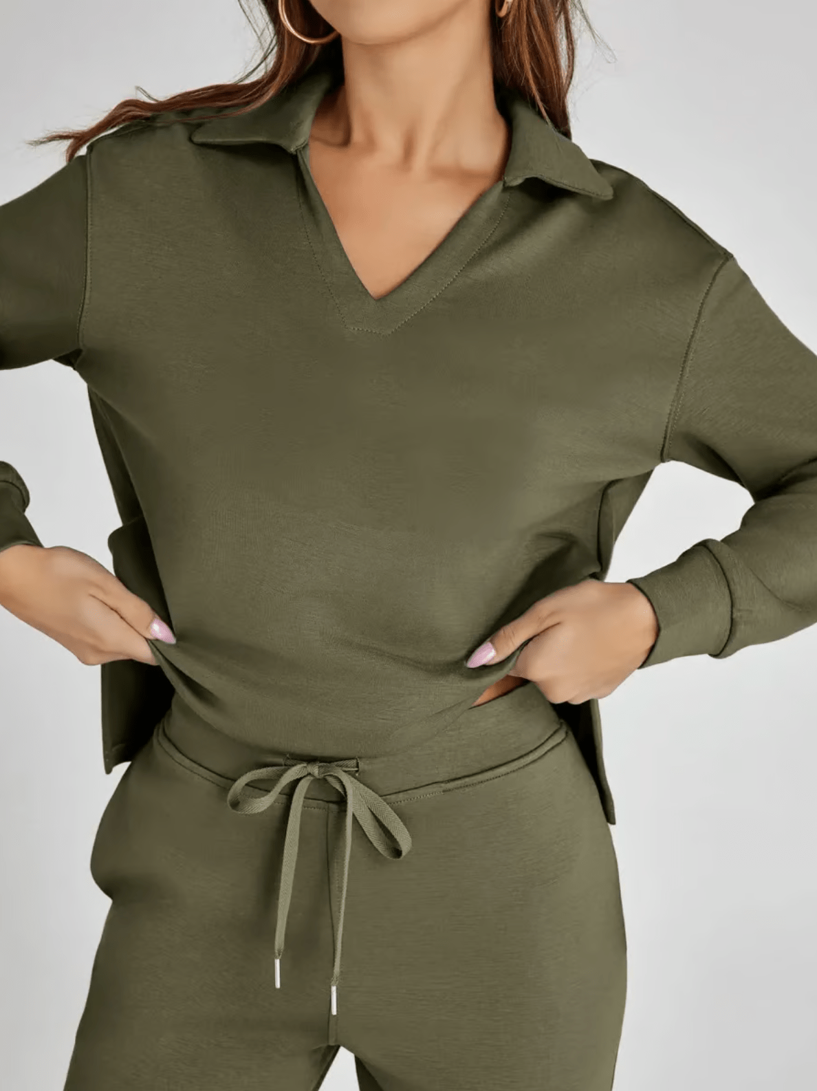 Damen Freizeit-Loungewear 2-teiliges Set | ELINA
