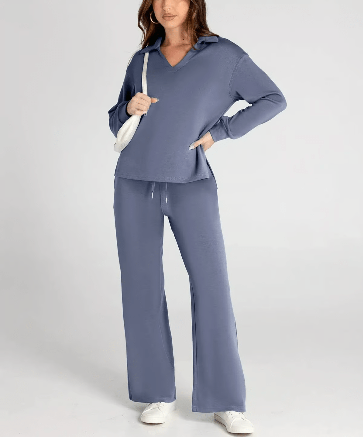 Damen Freizeit-Loungewear 2-teiliges Set | ELINA