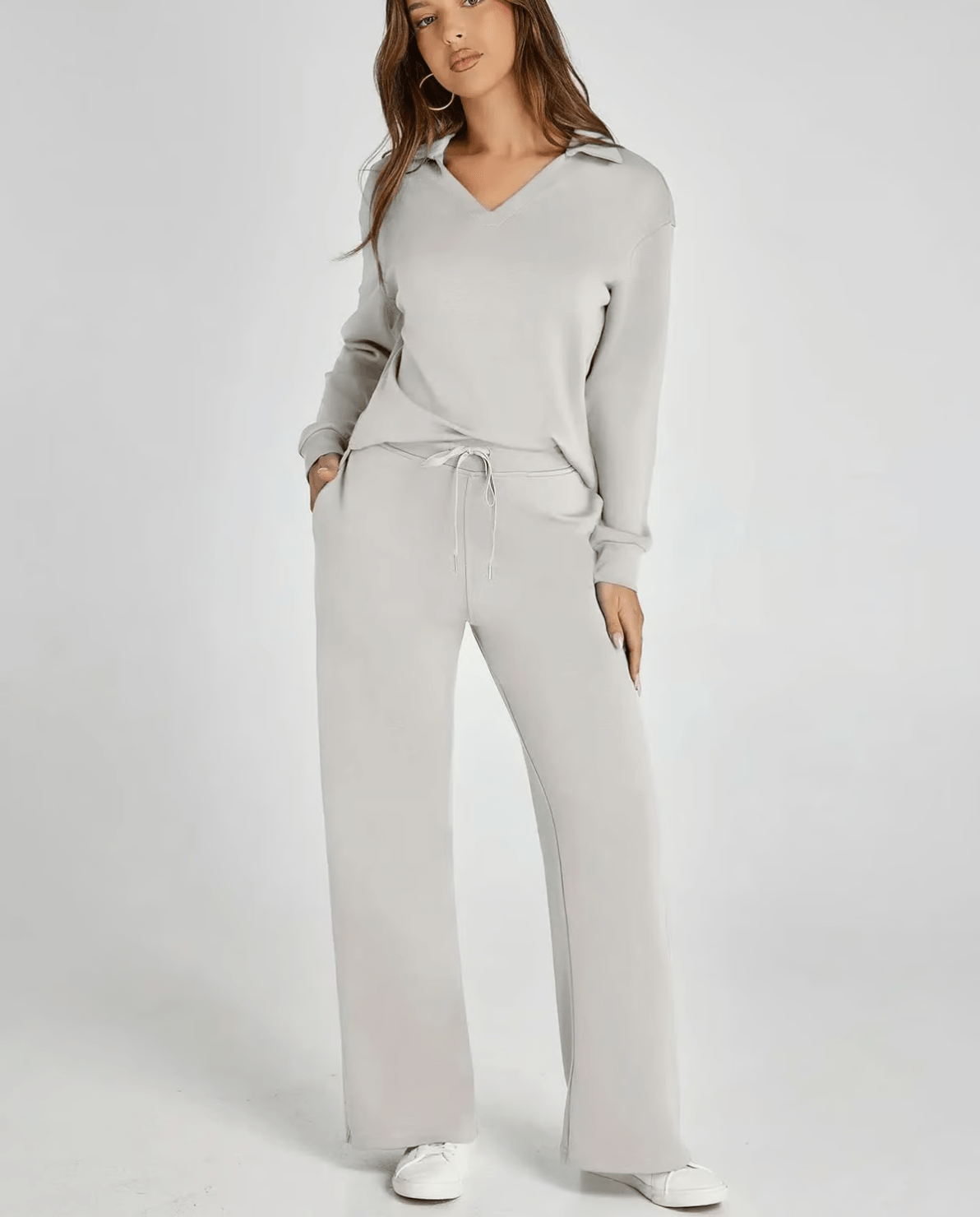 Damen Freizeit-Loungewear 2-teiliges Set | ELINA