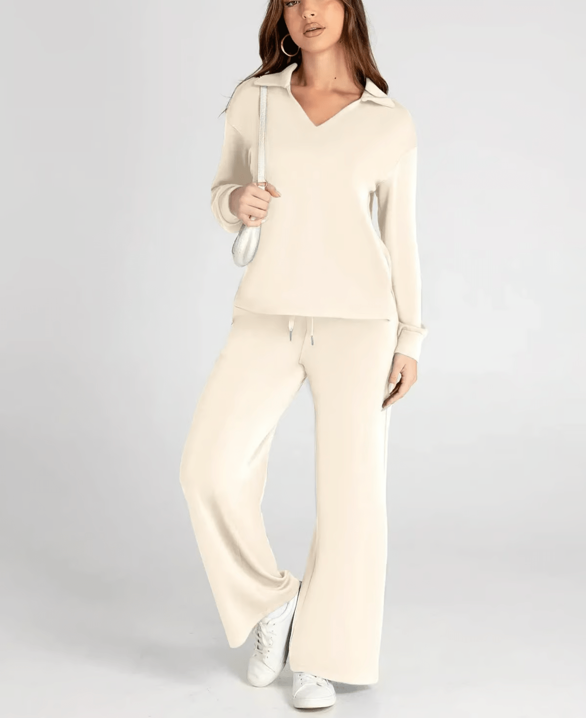Damen Freizeit-Loungewear 2-teiliges Set | ELINA
