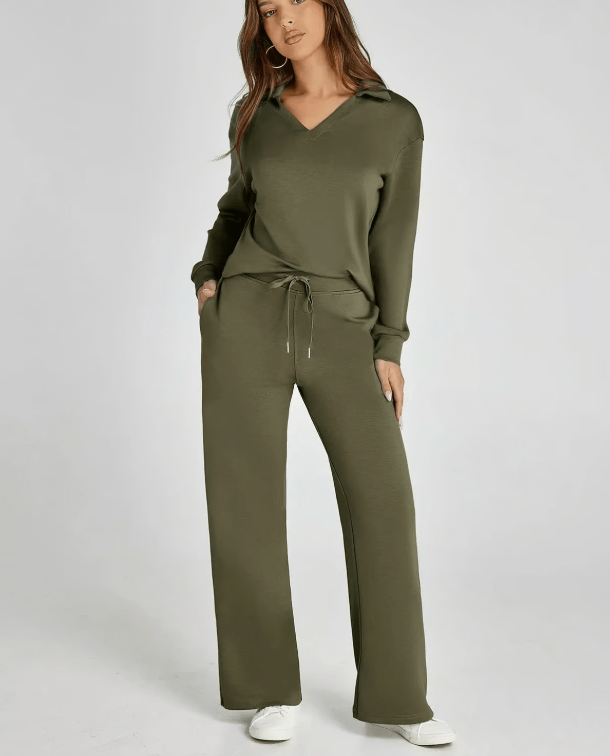 Damen Freizeit-Loungewear 2-teiliges Set | ELINA