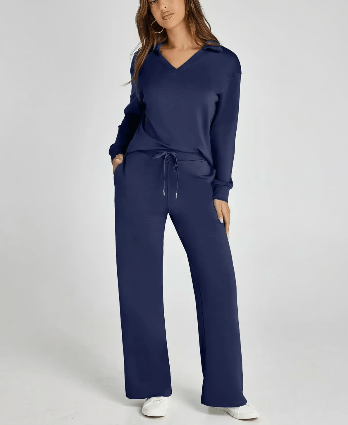 Damen Freizeit-Loungewear 2-teiliges Set | ELINA