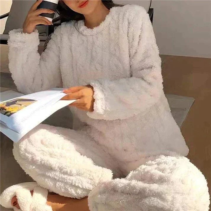 Damen Fleece Pyjama Set | COZYNIGHT