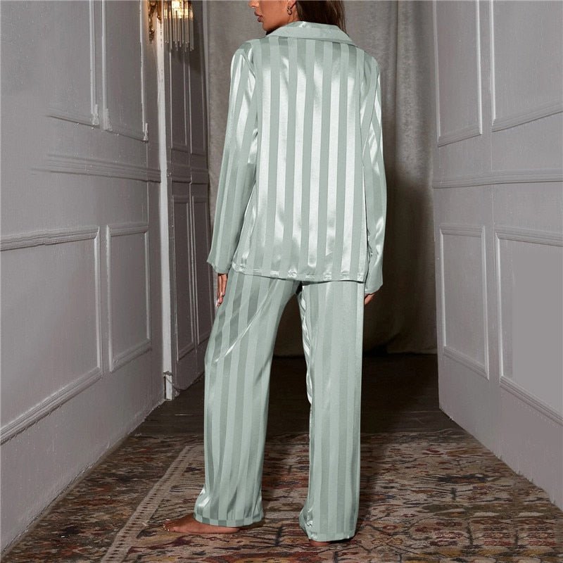 Satin-Pyjama-Set für Damen | SILKELUX™