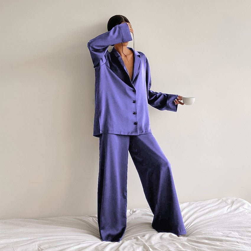 Ensemble Pyjama Seide Oversize Luxus | SILKYDREAM™