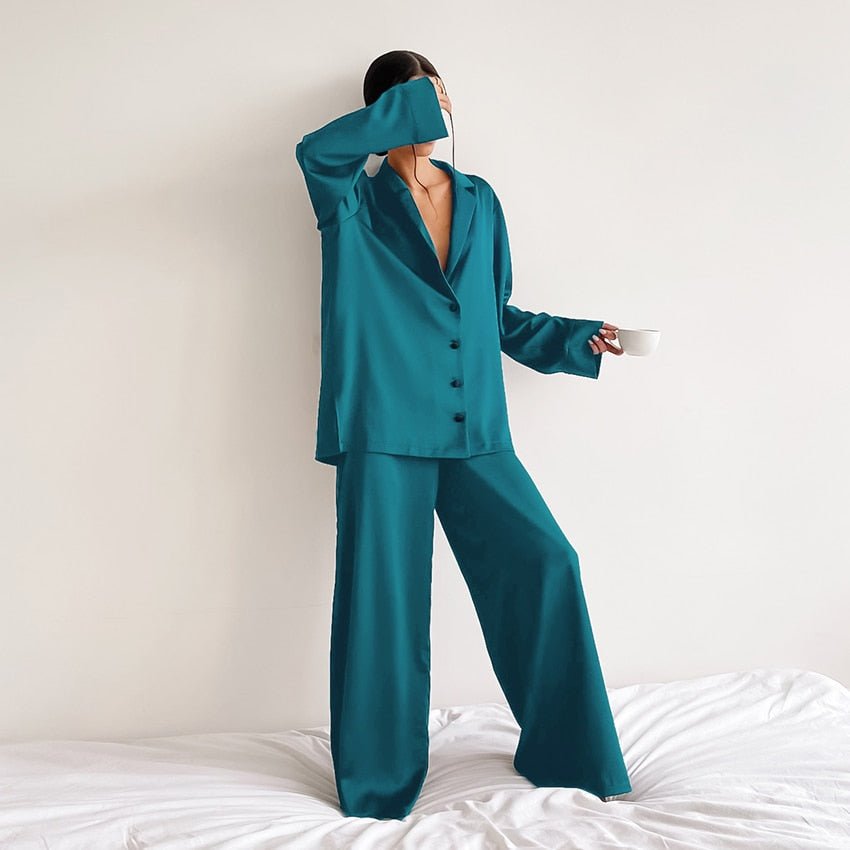 Ensemble Pyjama Seide Oversize Luxus | SILKYDREAM™