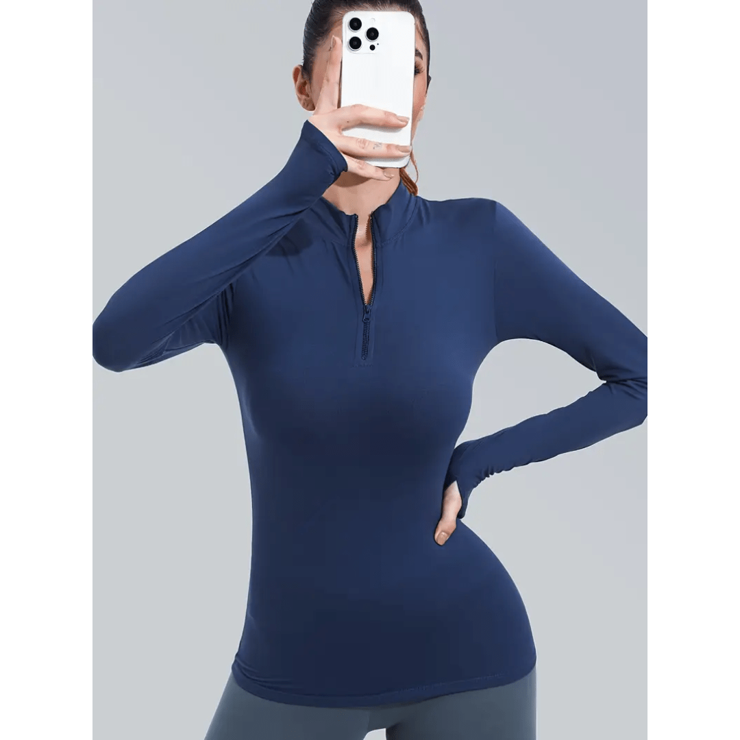 Damenoberteil Langarm Eng geschnitten | FLEXFIT™