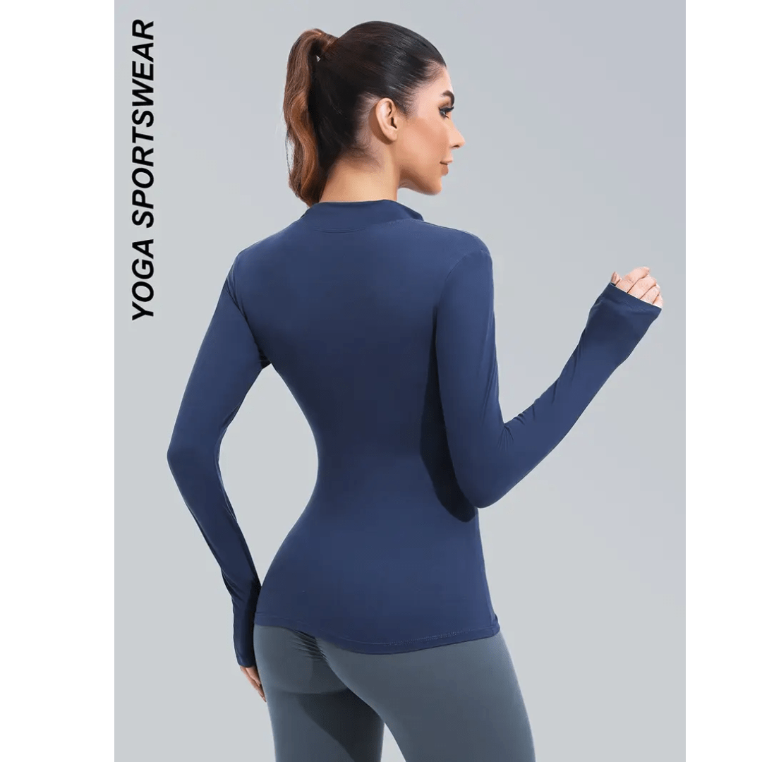 Damenoberteil Langarm Eng geschnitten | FLEXFIT™