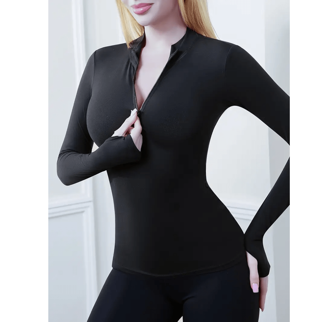 Damenoberteil Langarm Eng geschnitten | FLEXFIT™