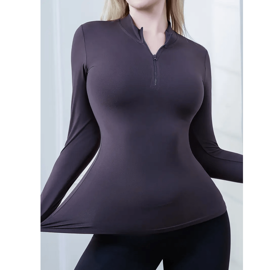 Damenoberteil Langarm Eng geschnitten | FLEXFIT™