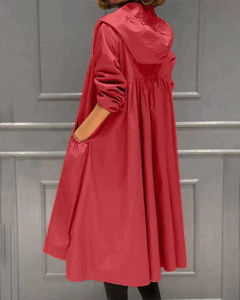 Eleganter Damen-Mid-Length-Regenmantel | RAINSTYLE™
