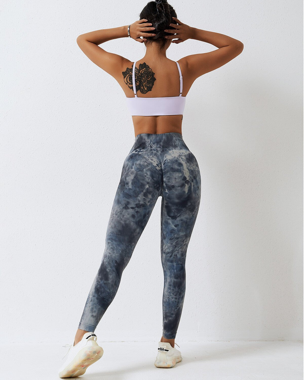 Leggings Push-Up Raffung Damen | MOONLIGHT