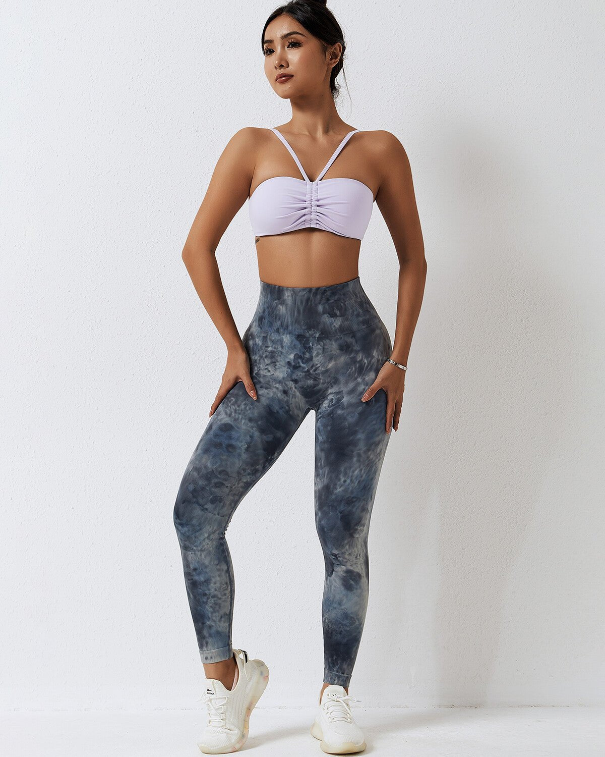 Leggings Push-Up Raffung Damen | MOONLIGHT