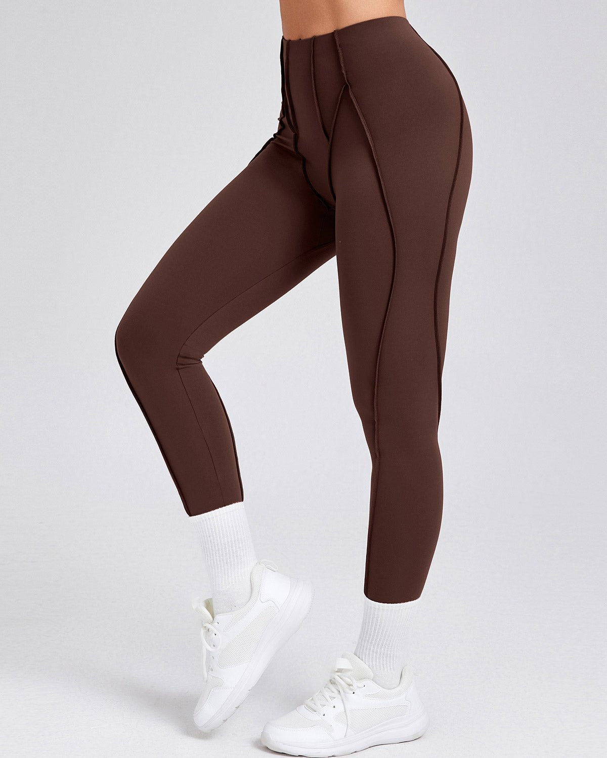 Sculpting Leggings Braun | KIRASCULPT