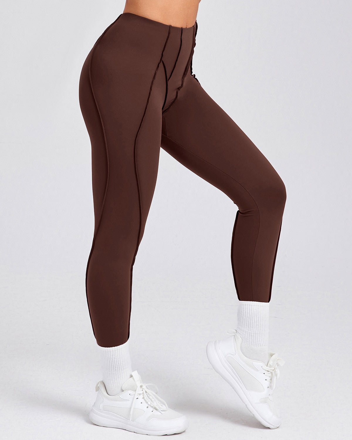 Sculpting Leggings Braun | KIRASCULPT