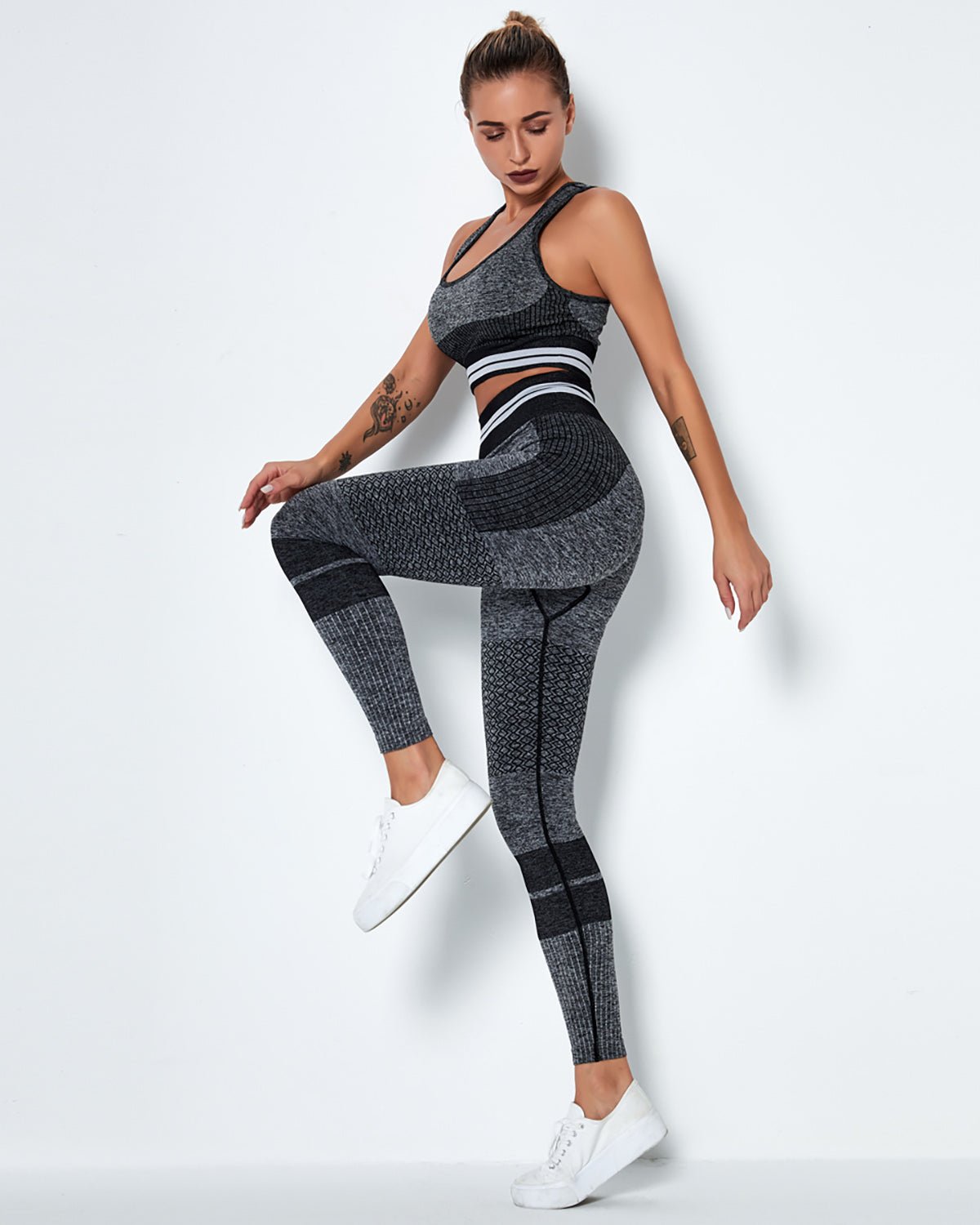 Leggings Hohe Taille Nahtlos | IMPERA