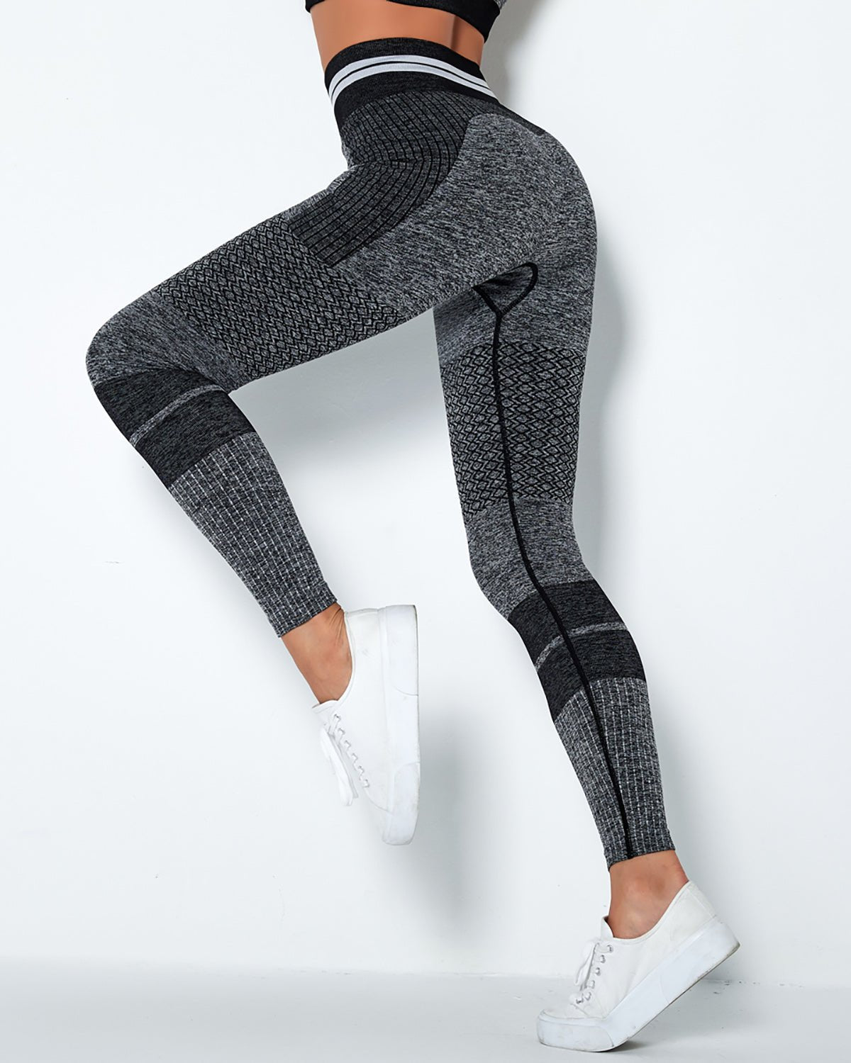Leggings Hohe Taille Nahtlos | IMPERA