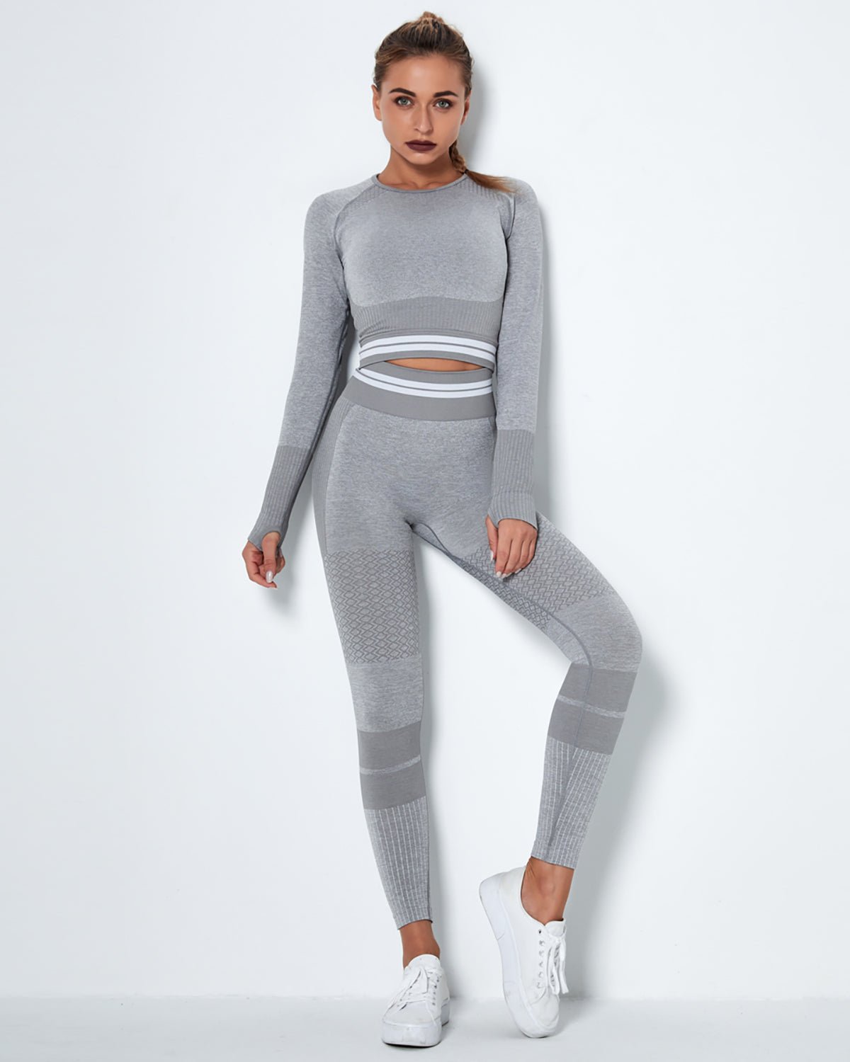 Leggings Hohe Taille Nahtlos | IMPERA