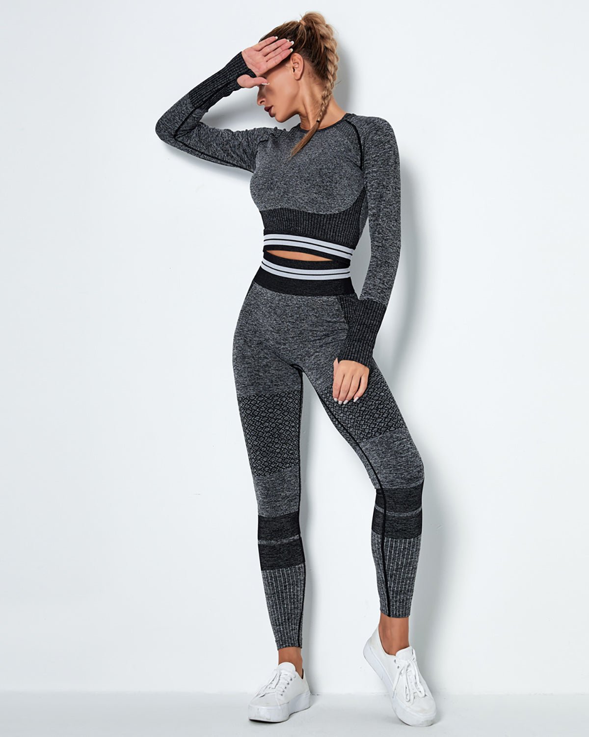 Leggings Hohe Taille Nahtlos | IMPERA